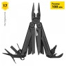 Мультитул LEATHERMAN WAVE PLUS BLACK 832526 с нейлоновым чехлом